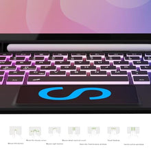 Load image into Gallery viewer, for Samsung Galaxy Tab S11 2025 11" Keyboard Case: 3 Zone 7 Colors Backlit Trackpad Keyboard for 11-inch Samsung Tablet S11 5G - Detachable Wireless Key Board Tablet Cover with Pen Holder &amp; Kickstand
