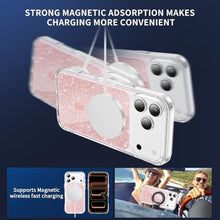 Load image into Gallery viewer, COTDINFOR Glitter Case for iPhone 17 Pro Max, [Compatible with Magsafe] Anti-Yellowing Cute Sparkly for Women Girls Clear TPU Bumper Shockproof Cover for iPhone 17 Pro Max 6.9" Bling Pink JYS
