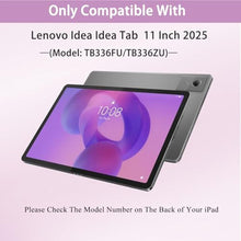 Load image into Gallery viewer, Detachable Keyboard Case with Mouse for Lenovo Idea Tab 11 Inch 2025 (TB336FU/TB336ZU), Magnetic Keyboard Case for Lenovo Idea Tab 11" with Pen Holder, 3 Angle Adjustment, Black
