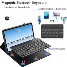 Load image into Gallery viewer, Detachable Keyboard Case with Mouse for Lenovo Idea Tab 11 Inch 2025 (TB336FU/TB336ZU), Magnetic Keyboard Case for Lenovo Idea Tab 11" with Pen Holder, 3 Angle Adjustment, Black
