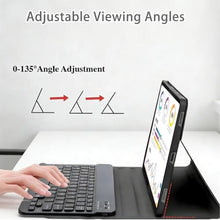 Load image into Gallery viewer, Detachable Keyboard Case with Mouse for Lenovo Idea Tab 11 Inch 2025 (TB336FU/TB336ZU), Magnetic Keyboard Case for Lenovo Idea Tab 11" with Pen Holder, 3 Angle Adjustment, Black

