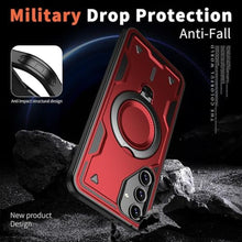 Load image into Gallery viewer, COTDINFOR Case for Samsung Galaxy A17 5G Case with Magnetic 360Rotatable Ring Stand [Compatible with Mag-Safe] Double Shockproof Protection Women Men Cover for Samsung Galaxy A17 5G Red TH
