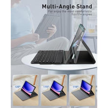 Load image into Gallery viewer, Keyboard Case for 2025 Lenovo Idea Tab Pro 12.7 inch - Stand Folio Detachable Keyboard Cover with Mouse (TB-373FU/TB-375FC) - Black
