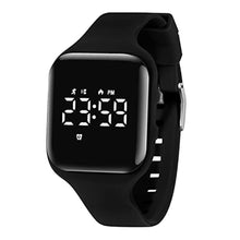 Load image into Gallery viewer, A ALPS Kids Watches for Girls Boys Digital Sport Watch with Step Counter Pedometer Vibration Alarm Clock, No App Waterproof Fitness Tracker Kids Watch Boys Girls Teens Students Ages 5-16, EBlack_1
