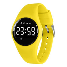 Load image into Gallery viewer, A ALPS Kids Watches for Girls Boys Digital Sport Watch with Step Counter Pedometer Vibration Alarm Clock, No App Waterproof Fitness Tracker Kids Watch Boys Girls Teens Students Ages 5-16, FYellow_1
