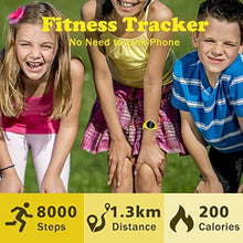 Load image into Gallery viewer, A ALPS Kids Watches for Girls Boys Digital Sport Watch with Step Counter Pedometer Vibration Alarm Clock, No App Waterproof Fitness Tracker Kids Watch Boys Girls Teens Students Ages 5-16, FYellow_506
