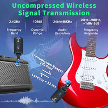 Load image into Gallery viewer, A9 Wireless Guitar System 2.4GHz Transmitter and Receiver (Black(1TX+1RX))_1305
