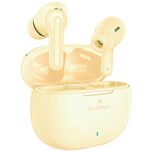 Load image into Gallery viewer, AAWFHRIE Qudasar MURPISO Wireless Earbuds, Active Noise Cancelling Bluetooth5.2 Deep Bass Headphones, in-Ear Bluetooth Earbuds, Yellow_1
