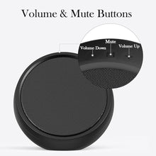 Load image into Gallery viewer, ABRRU USB Computer Speaker for Laptop, External Speakers for Desktop Computer with Crystal Clear Sound, Rich Bass and Volume Buttons, Plug-N-Play (Black)_3489

