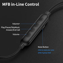 Load image into Gallery viewer, ACAGET USB C Earbuds Adjustable Sound &amp; Vocal EQs Mic Wired Gaming Headset, Black_565
