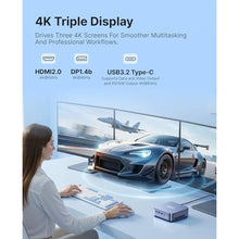 Load image into Gallery viewer, ACEMAGIC M5 Mini PC i7-14650HX(Beat i5,16C/24T,30MB Smart Cache,up to 5.2GHz), 32GB DDR4 1TB NVMe PCIe4.0 SSD Mini Computers, Pre-Installed Win11Pro BT5.2 WiFi6 Desktop, Support Triple 4K Display, Blue_3176
