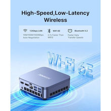 Load image into Gallery viewer, ACEMAGIC M5 Mini PC i7-14650HX(Beat i5,16C/24T,30MB Smart Cache,up to 5.2GHz), 32GB DDR4 1TB NVMe PCIe4.0 SSD Mini Computers, Pre-Installed Win11Pro BT5.2 WiFi6 Desktop, Support Triple 4K Display, Blue_3177
