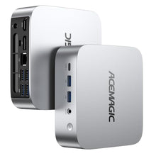 Load image into Gallery viewer, ACEMAGIC V1 Mini PC AMD Ryzen 5 3500U 8GB DDR4 256GB SSD Mini Computers, Silver_1
