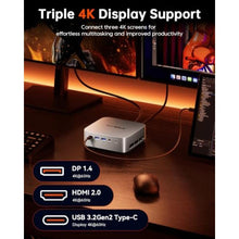 Load image into Gallery viewer, ACEMAGICIAN K1 Mini PC AMD Ryzen 7 7730U (Beats 7430U/5825U), 16GB RAM 1TB PCIe SSD Mini Computers(8C/16T, up to 4.5GHz), Win 11 Pro 4K Triple Display Desktop Computer USB-C/LAN 2.5G/BT5.2/WiFi6, Silver_64
