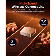 Load image into Gallery viewer, ACEMAGICIAN K1 Mini PC AMD Ryzen 7 7730U (Beats 7430U/5825U), 16GB RAM 1TB PCIe SSD Mini Computers(8C/16T, up to 4.5GHz), Win 11 Pro 4K Triple Display Desktop Computer USB-C/LAN 2.5G/BT5.2/WiFi6, Silver_65
