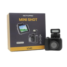 Load image into Gallery viewer, ActivPro Mini Shot V340 | Mini Digital Camera | Free 128GB Memory Card &amp; Travel Case | LCD Screen | HD 1080P | Rechargeable | Keychain Camera | Pocket Video Recorder | Birthday Gift for Men Women Kids, Black_1
