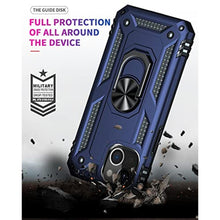 Load image into Gallery viewer, ADDIT i Phone 14 Case, for iPhone 14 Case,with Kickstand Ring,Adjustable Stand,Military Grade,Heavy Duty Protection,Shockproof,Anti-Fingerprint,Support Magnet Car Mount,Blue_8199
