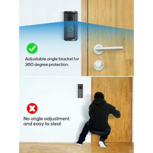 Load image into Gallery viewer, Adjustable 360 Doorbell Angle holder Kit for Ring doorbell mount, Black_182
