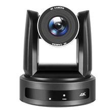 Load image into Gallery viewer, ADKIDO 4K PTZ Camera,10X PTZ Camera,4KP30 IP Streaming Output with HDMI,3G-SDI,USB 3.0 for Video Conference, Church and Schools.(SDI+HDMI+USB3.0+IP, 10X), Black_1
