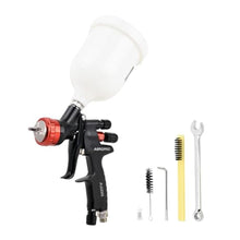 Load image into Gallery viewer, AEROPRO Tools A608 HVLP Air Spray Gun, 1.3mm Nozzle, 600cc Plastic Cup, Auto Paint Spray Gun, Automotive Paint Gun, Body Repair Paint Spray Guns, Car Paint Gun for Touch Up, Primer, Top Coat, black_1

