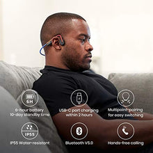 Load image into Gallery viewer, Aftershokz OpenMove Wireless Bone Conduction Open-Ear Bluetooth Headphones Includes Pack_215
