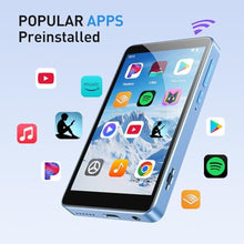 Load image into Gallery viewer, AGPTEK 96GB MP3 Player with Bluetooth and WiFi, T08 4'' Android MP4 Player_436
