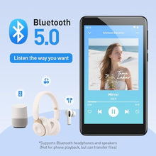 Load image into Gallery viewer, AGPTEK 96GB MP3 Player with Bluetooth and WiFi, T08 4'' Android MP4 Player, Black_90
