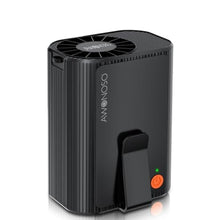 Load image into Gallery viewer, AI Portable Personal Waist Neck Rechargeable Fan, 3-Speed 10000RPM Brushless Motor Desktop Fan Hands-Free Neck Hanging Fans, 20-Hour Runtime, Wearable Portable Fans for Camping and Worksites, BLACK_1
