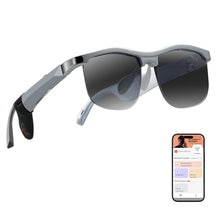 Load image into Gallery viewer, AI Smart Sunglasses Bluetooth Translation App UV400 Travel Driving Fishing, Gray_1
