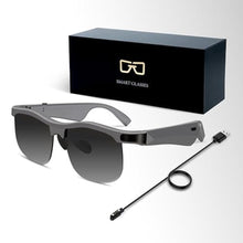 Load image into Gallery viewer, AI Smart Sunglasses Bluetooth Translation App UV400 Travel Driving Fishing, Gray_395
