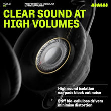 Load image into Gallery viewer, AIAIAI TMA-2 DJ - Professional On Ear DJ Headphones with Punchy Bass, Durable Construction and High Sound Isolation Ear Pads, Modular Design with Easily Replaceable Parts, Black_1970

