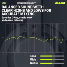 Load image into Gallery viewer, AIAIAI TMA-2 DJ XE - Professional On Ear Headphones for DJs with Clear Balanced Sound, High Isolation Earpads, and Weighing Only 168g, Modular Design with Easily Replaceable Parts, Black_1948

