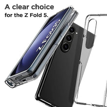 Load image into Gallery viewer, AICase for Galaxy Z Fold 5 Case with Pen Holder Clear, [Anti-Yellow] Slim Fit Ultra-Thin Transparent Crystal Hard PC Protective Phone Case with Built-in S Pen Slot for Samsung Galaxy Z Fold 5, AClearwithPenHolder_666
