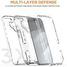 Load image into Gallery viewer, AICase for iPhone 17 Clear,Heavy Duty Durable 3-Layer Crystal Transparent[Not Yellowing][Military Grade Drop Protection] Shockproof/DropProof Protective for iPhone 17 6.3" 2025_1, Clearin_401
