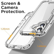 Load image into Gallery viewer, AICase for iPhone 17 Clear,Heavy Duty Durable 3-Layer Crystal Transparent[Not Yellowing][Military Grade Drop Protection] Shockproof/DropProof Protective for iPhone 17 6.3" 2025_1, Clearin_402
