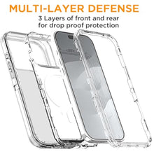 Load image into Gallery viewer, AICase for iPhone 17 Pro Max Case Clear+Magsafe,3 in 1 Magnetic Heavy Duty Drop Protection Full Body Rugged Shockproof/DustProof 3-Layer Military Protective Tough Durable for iPhone 17 Pro Max 6.9"_1, CClearwithMagsafe_1934
