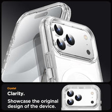 Load image into Gallery viewer, AICase for iPhone 17 Pro Max Case Clear+Magsafe,3 in 1 Magnetic Heavy Duty Drop Protection Full Body Rugged Shockproof/DustProof 3-Layer Military Protective Tough Durable for iPhone 17 Pro Max 6.9"_1, CClearwithMagsafe_1935
