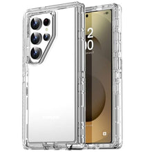 Load image into Gallery viewer, AICase for Samsung Galaxy S25 Ultra Case Clear 3 in 1 Heavy Duty Drop Protection Full Body Rugged Shockproof/Dust Proof 3-Layer Military Protective Tough Durable Cover for Galaxy S25 Ultra 6.9"_1_1
