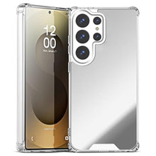 Load image into Gallery viewer, AICase Mirror Case for Samsung Galaxy S25 Ultra, Mirror for Girls Women Makeup, Cute Glossy Hard Mirror Back+Clear Soft TPU Bumper Slim Fit Anti-Drop Shockproof Protective Phone Cover, DMirror_1
