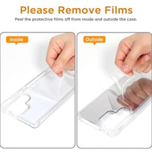 Load image into Gallery viewer, AICase Mirror Case for Samsung Galaxy S25 Ultra, Mirror for Girls Women Makeup, Cute Glossy Hard Mirror Back+Clear Soft TPU Bumper Slim Fit Anti-Drop Shockproof Protective Phone Cover, DMirror_2048
