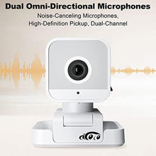 Load image into Gallery viewer, aicoco 1080p Webcam, Streaming Web Camera with Dual Microphone, AI Tracking &amp; FHD Web Cam w/ 90 View, Plug and Play USB Computer Camera for Zoom/Skype/YouTube, PC/Laptop/Desktop, Calls/Conference, White_2136
