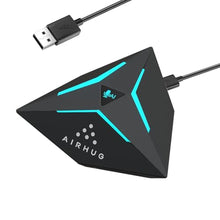 Load image into Gallery viewer, AIRHUG USB Gaming Microphone, One-Touch Mute Button with LED Indicator, AI Noise Reduction, Condenser Microphone for PC, Plug &amp; Play Omnidirectional for Streaming, Twitch, Discord, Mac, Laptop_1
