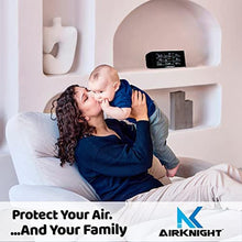 Load image into Gallery viewer, AirKnight Premium Indoor Air Quality Monitor Indoor &amp; Air Quality Sensor. VOC Detector, CO2 Monitor, Formaldehyde Detector HCHO, AQI, PM2.5, PM10 Temperature Humidity Air AQI CO2 Meter, White_494
