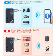 Load image into Gallery viewer, Airplane Bluetooth Adapter for AirPods Headphones AUX Adapter, Black_4593
