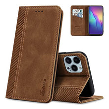 Load image into Gallery viewer, AKABEILA Google Pixel 9/9 Pro Protective PU Leather Flip Case with Stand, Magnetic, Card Slot, Light Brown, LightBrown_1
