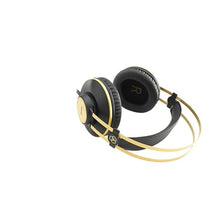 Load image into Gallery viewer, AKG Pro Audio K92 Over-Ear, Closed-Back, Critical Listening and Studio Headphones, Matte Black and Gold_17
