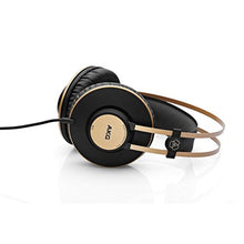 Load image into Gallery viewer, AKG Pro Audio K92 Over-Ear, Closed-Back, Critical Listening and Studio Headphones, Matte Black and Gold_18
