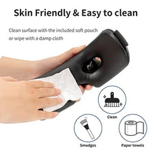 Load image into Gallery viewer, ALASKA BEAR Eye Massager Heat and Compression, Warm Therapy Mask, Temple Facial Massage for Eye Strain, Dry Eyes, BlackvisionWindow_951
