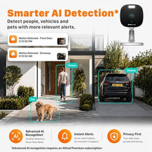 Load image into Gallery viewer, AlfredCam Plus 2 Outdoor Security Camera, Dual-Band WiFi, Motion Detection, White_823
