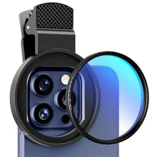 Load image into Gallery viewer, ALILUSSO 52mm Polarizing Filter for iPhone, Circular Polarized Lens with Upgraded Clip,Rotatable Cpl Filter Compatible with iPhone 16/15/14/13 Pro Max Samsung Moto Google TCL Phone_1
